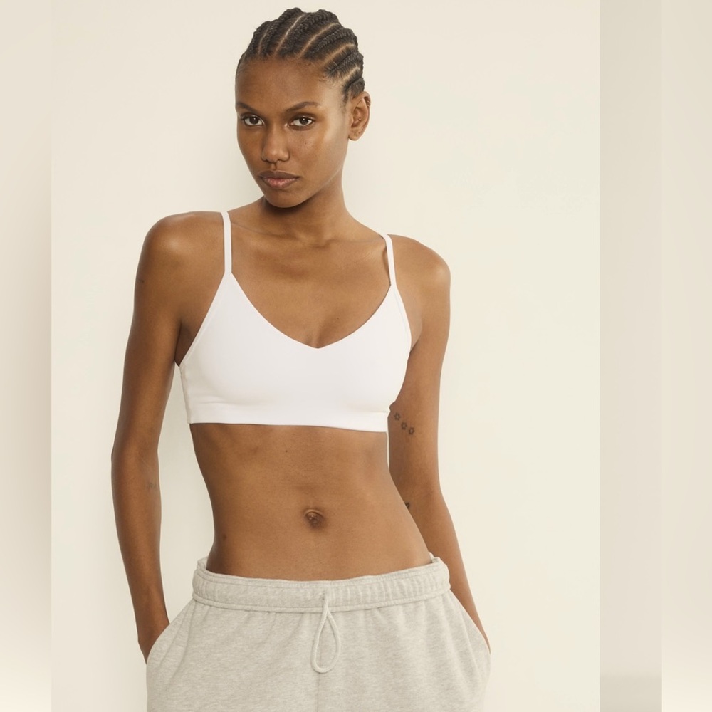 Aritzia Golden BUTTER Hold Tight Bra Top